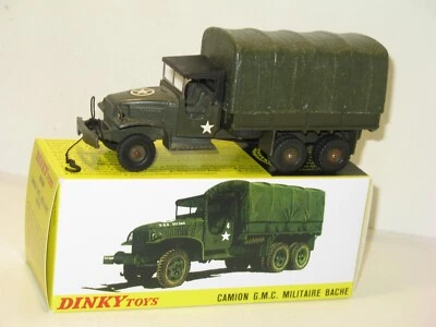 DINKY TOYS, Camion GMC 6X6 Baché Militare K - Immagine 1 di 4