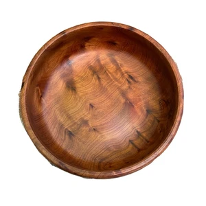 Moroccan Thuya Wood Bowl Jewelry Box Round Multi Use