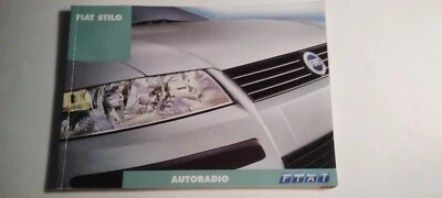 Coppia manuali Autoradio Fiat Stilo 2001 e 2002 - Immagine 1 di 4