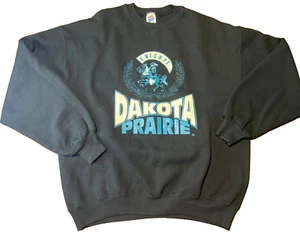 Vintage Dakota Prairie Knights Long Sleeve Sweatshirt Size XL Made in USA Casino - Picture 1 of 5