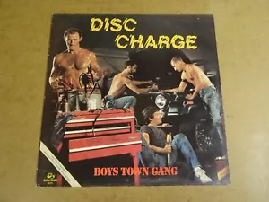LP WITH CAR COVER / BOYS TOWN GANG - DISC CHARGE - Imagen 1 de 2