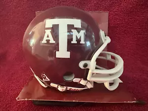 Texas A & M mini helmet with display cube - Picture 1 of 5