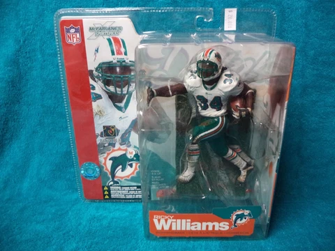 McFARLANE NFL SPORTS PICKS SERIES 4 MIAMI DOLPHINS RB RICKY WILLIAMS Cover