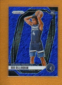 Rob Dillingham 2024-25 Panini Prizm Rookie Blue Shimmer FOTL Prizm RC #250/35 - Imagen 1 de 2