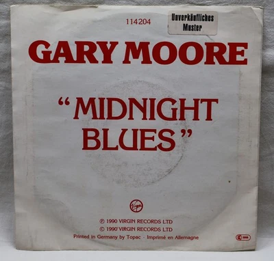 Gary Moore - Midnight Blues - 45 RPM Single 7" - Promo - Bild 1 von 4