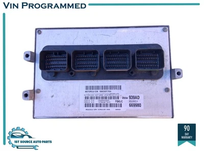 *Programado VIN* 2006 Jeep Liberty 3,7 ECU ECM módulo de control del motor 05094939 Foto 1 de 4