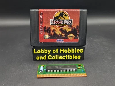 Jurassic Park ( Sega Genesis ) Authentic - Cleaned - Tested - Image 1 of 4