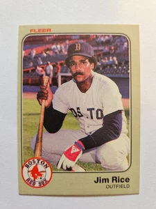 Fleer Jim Rice 1983 #194 casi nuevo - Imagen 1 de 1