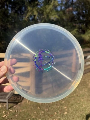 New Discraft Challenger SS In Big Z, 175g, Clear With Party Time Foil - Image 1 of 4
