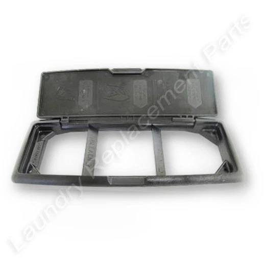 MAYTAG BLACK PLASTIC SOAP LID PART #22002941 - Image 1 of 1