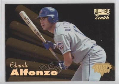 1996 Pinnacle Zenith Artist's Proof Edgardo Alfonzo #65 - Image 1 of 2