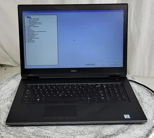 Dell Precision 7730 17.3" P34E Laptop Xeon E-2176M 16GB SEE NOTES - Zdjęcie 1 z 8
