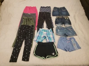 Lot Of 12 Pcs Girls' Clothes Shorts/Pants/Skirt 6/6X - Picture 1 of 23
