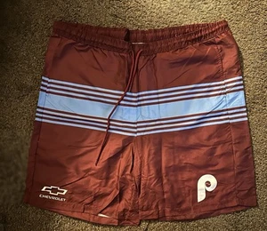Philadelphia Phillies SGA Swim Trunks Mens XL Logo Board Shorts Baseball 6/15/25 - Picture 1 of 1