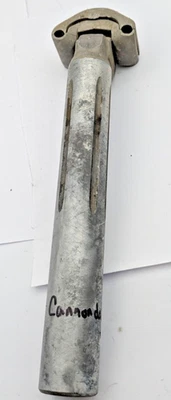 Tija de sillín de aluminio SUGINO SP-H 27,2 mm plateada JAPÓN VINTAGE CANNONDALE ESTRIADA Foto 1 de 4