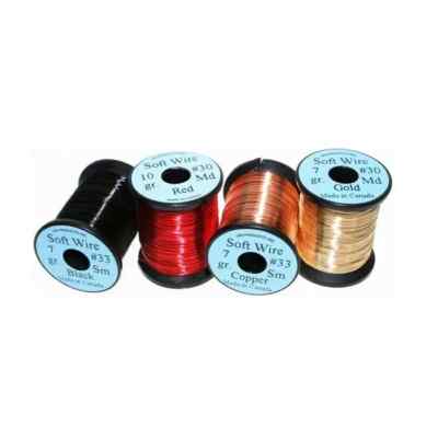 Fly Tying UNI-Coloured Soft Wire ALL COLOURS ...