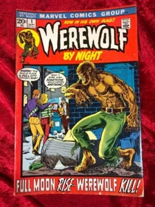 Werewolf by Night #1 Marvel Horror 1972 VG - Picture 1 of 11
