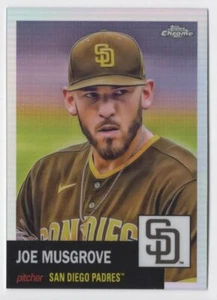 2022 Topps Chrome Platinum REFRACTOR Joe Musgrove San Diego Padres #81 - Picture 1 of 2