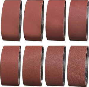 Fixinus Sanding Belt 75X457mm, 16 Piece, 40/60/80/120/180/240/320/400 - Picture 1 of 3
