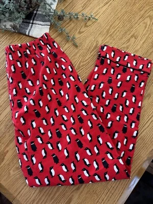 Hanes women pajama lounge pants penguin size medium new - Image 1 of 4