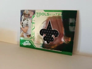 Drew Brees Jersey Swatch Card 2008 Playoff Tools Of The Trade 2/10 Nice and rare - Picture 1 of 10