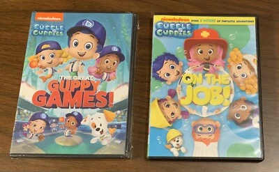 Bubble Guppies: The Great Guppy Games (DVD) New/sealed - plus On the Job DVD - Image 1 of 3