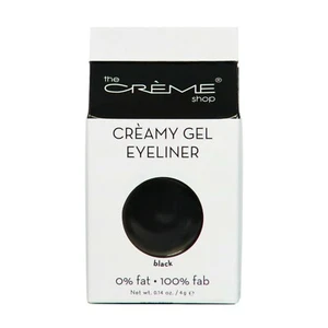 The Creme Shop Creamy Gel Eyeliner - Choose Your Shade Black or Dark Brown  - Picture 1 of 5