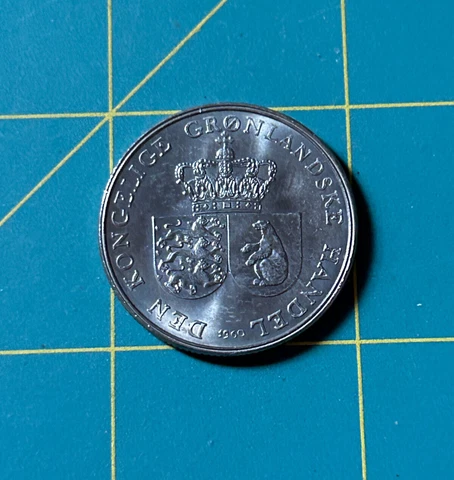 Greenland - 1960 1 Krone Coin Cover