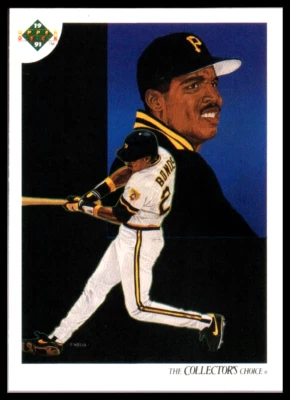 1991 UPPER DECK #94 BARRY BONDS PITTSBURGH PIRATES - Image 1 of 2