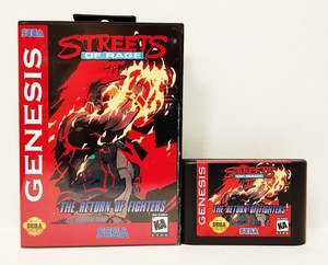 Streets of Rage 2 The Return of Fighters for Sega Genesis/ Mega Drive