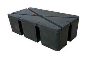 Ponton, Schwimmkörper, Schwimmplattform, 100x50x30 cm, 12 Kg, Verdrängung 145 Kg - Bild 1 von 4