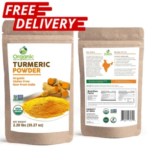Organic Turmeric Powder w/Curcumin | 35.27 Ounce / 2.2 LBS | USDA Organics... - Picture 1 of 7