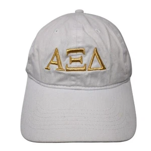 Alpha Xi Delta Good Life Slideback Hat White OS Adjustable Port & Company Cotton - Picture 1 of 8