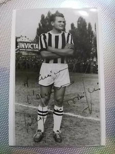 Rara Ristampa Foto Originale GIAMPIERO BONIPERTI JUVENTUS AUTOGRAFO CON DEDICA - Imagen 1 de 4