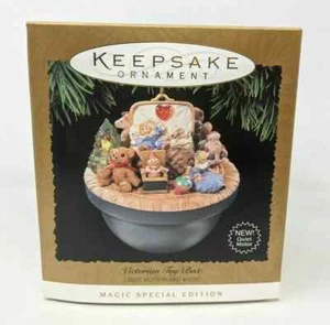 1996 Hallmark Magic Ornament "Victorian Toy Box" Light, Motion & Music NEW - Picture 1 of 3