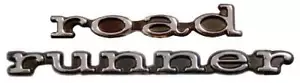Door Emblem Set Road Runner 69 Plymouth Roadrunner - Bild 1 von 2