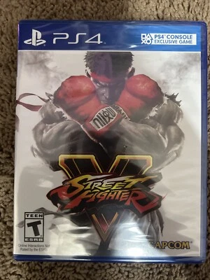 Street Fighter V (Sony PlayStation 4, 2016) BRAND NEW SEALED - Image 1 of 4