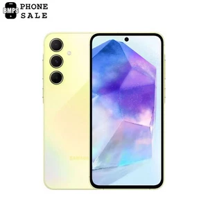 Samsung Galaxy A55 5G 128GB 8GB RAM SM-A556E Yellow (Unlocked) - AU Stock - Picture 1 of 14