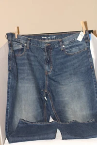 Old Navy NWT, Straight, 42 x 30, (29) Built in Tough, Jeans - Picture 1 of 7