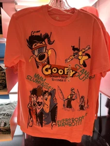 2024 DISNEY PARKS A GOOFY MOVIE PINK T-SHIRT XXL NEW - Picture 1 of 1