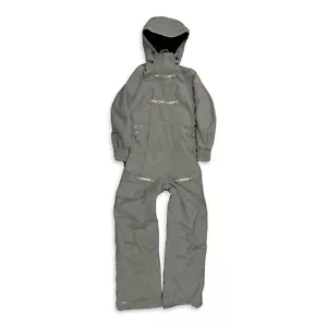 Nike ACG Ski Suit Grey Womens Deadstock Salopettes One Piece Winter Snow Outdoor - Picture 1 of 5
