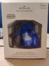 Hallmark Keepsake 2010 Star Wars His Master   s Bidding Ornament