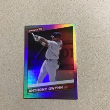 2020 panini donruss purple Tony Gwynn Card 218