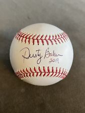 DUSTY BAKER (Cubs, Reds, Nationals, Giants, A's, Giants) single signed Baseball