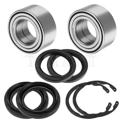 2x Cojinetes de rueda delantera con kit de sellos para Kawasaki Bayou 300 400 4x4 KLF300 400 Foto 1 de 4