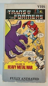 Transformers Vol.10 Heavy Metal War VHS 1986 Fhe Home Video FHE f.h.e. - Picture 1 of 4
