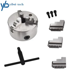 5'' Lathe Chuck K11-130 130mm 3 Jaw Self Centering Cast Iron For CNC Machine - Picture 1 of 8