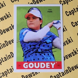 INBEE PARK AUTO! 2016 Upper Deck Goodwin Champions Goudey Rare On-Card Autograph - Bild 1 von 2