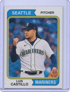 2023 Topps Heritage High Number - Luis Castillo #669 Seattle Mariners - Picture 1 of 2