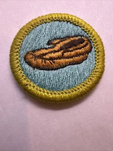 Distintivo al merito in pelle BSA tipo H 1972 - 2002 retro in plastica - Foto 1 di 1